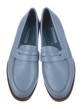 Manolo Blahnik Leather Loafers