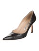 Manolo Blahnik Leather Pumps
