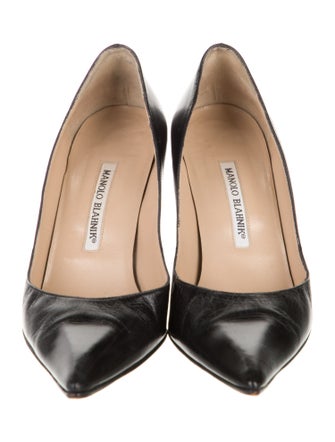 Manolo Blahnik Leather Pumps