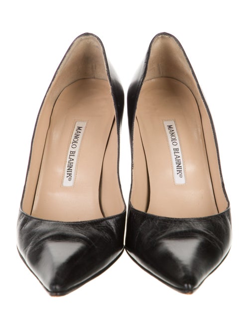 Manolo Blahnik Leather Pumps