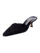 Manolo Blahnik Suede Mules