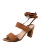 Manolo Blahnik Suede Sandals