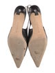 Manolo Blahnik Leather Animal Print Slingback Pumps