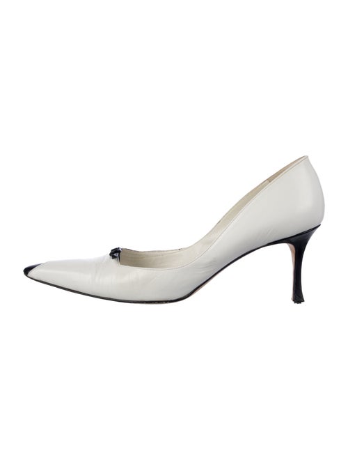 Manolo Blahnik Leather Pumps