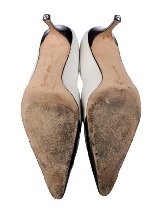 Manolo Blahnik Leather Pumps
