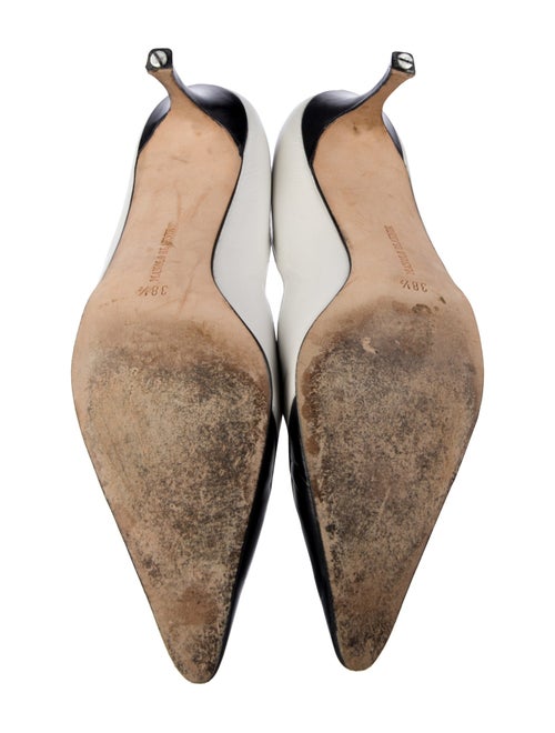 Manolo Blahnik Leather Pumps