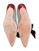 Manolo Blahnik Tweed Colorblock Pattern Pumps