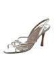 Manolo Blahnik Leather Slingback Sandals
