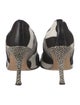 Manolo Blahnik Ponyhair Animal Print Pumps