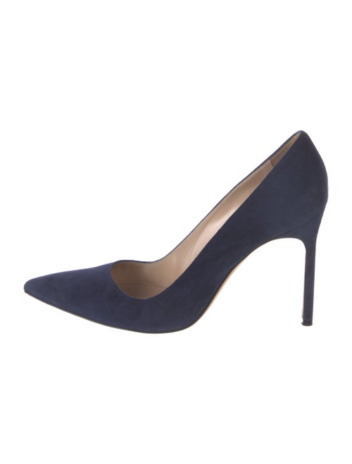 Manolo Blahnik Suede Pumps