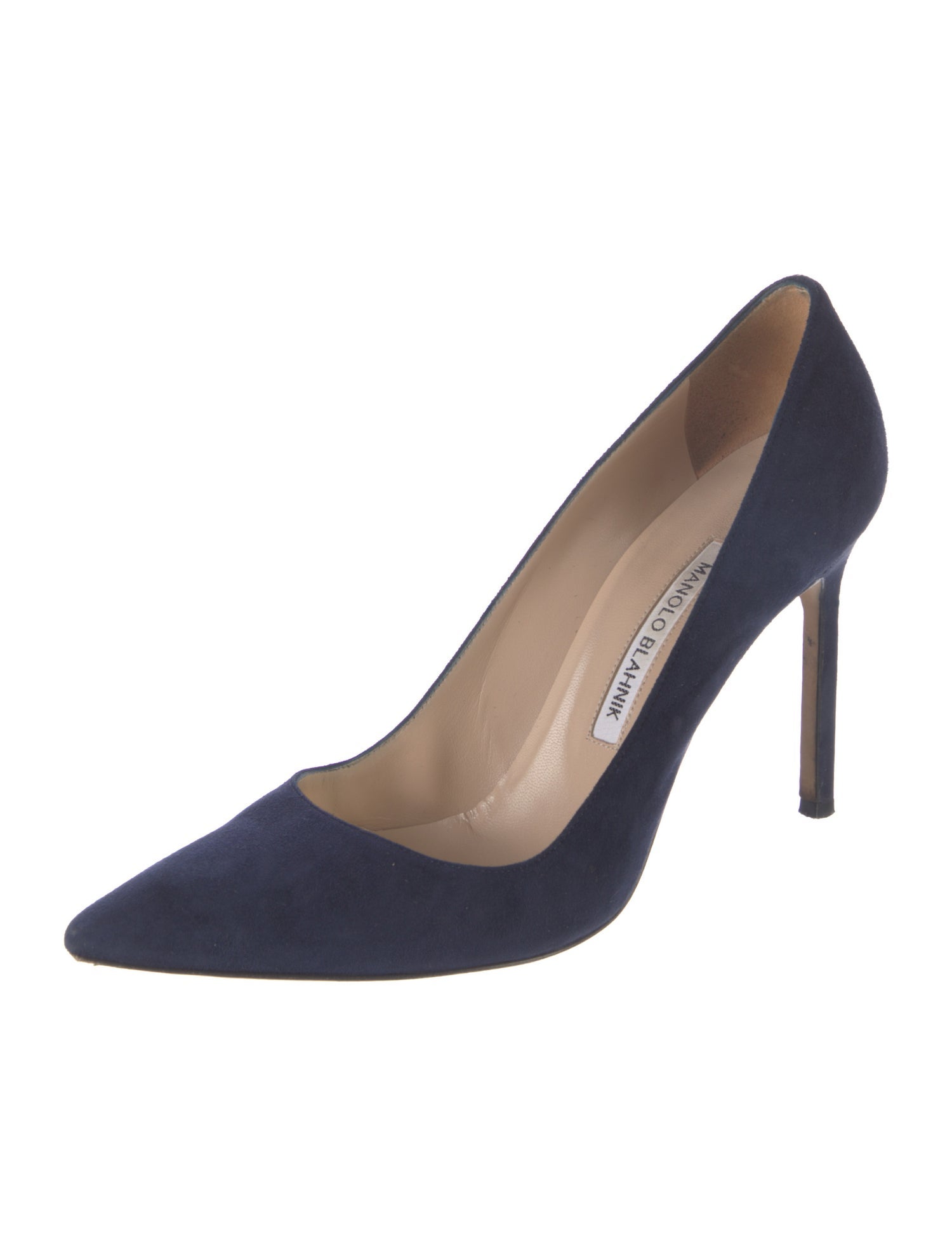 Manolo Blahnik Suede Pumps