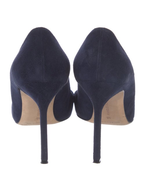 Manolo Blahnik Suede Pumps