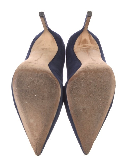 Manolo Blahnik Suede Pumps