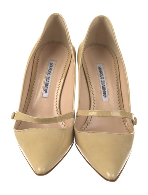 Manolo Blahnik Patent Leather Pumps