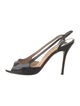 Manolo Blahnik Patent Leather Slingback Pumps