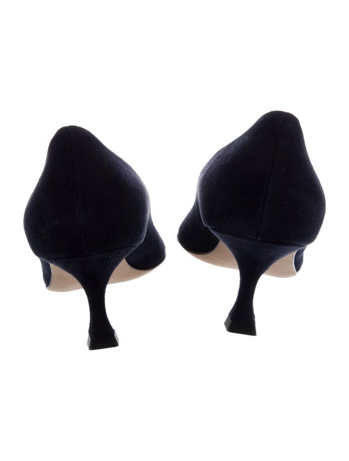 Manolo Blahnik Suede Pumps