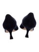 Manolo Blahnik Suede Pumps
