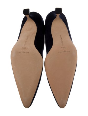 Manolo Blahnik Suede Pumps