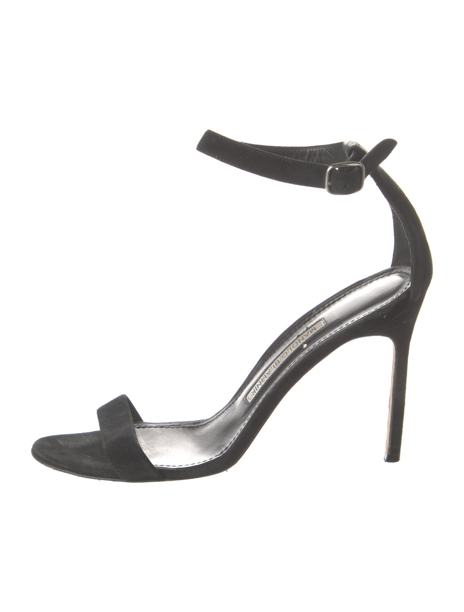 Manolo Blahnik Suede Sandals
