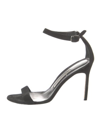 Manolo Blahnik Suede Sandals