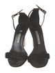 Manolo Blahnik Suede Sandals
