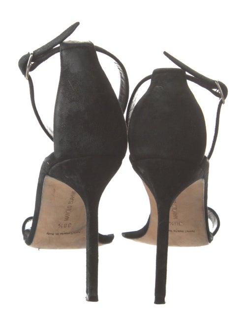 Manolo Blahnik Suede Sandals