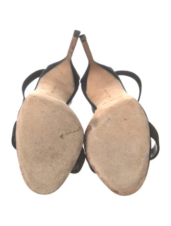 Manolo Blahnik Suede Sandals