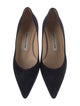 Manolo Blahnik Suede Pumps