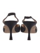 Manolo Blahnik Satin Slingback Pumps