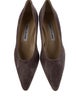 Manolo Blahnik Suede Pumps