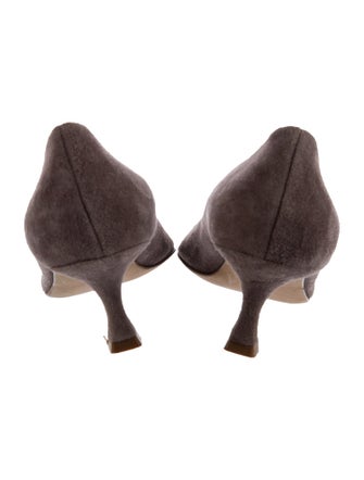 Manolo Blahnik Suede Pumps