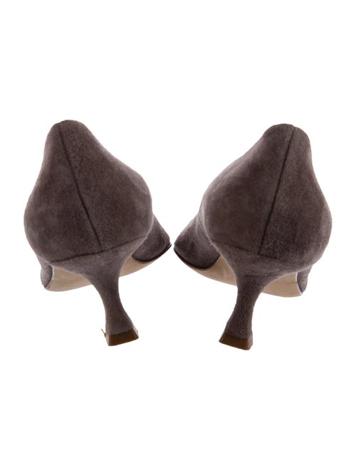 Manolo Blahnik Suede Pumps