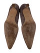 Manolo Blahnik Suede Pumps