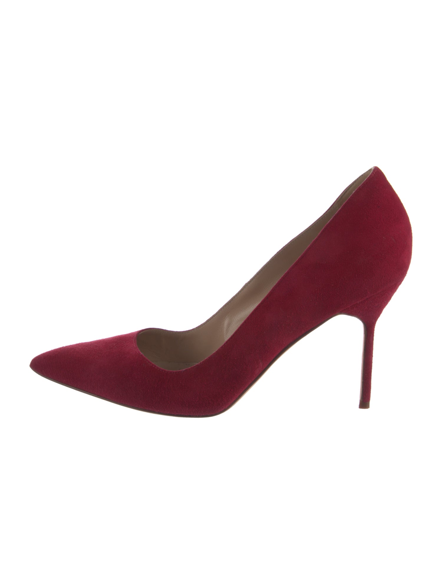 Manolo Blahnik Suede Pumps