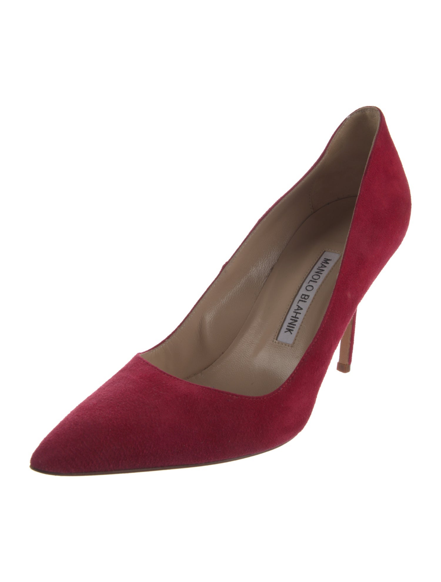 Manolo Blahnik Suede Pumps