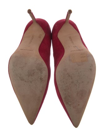 Manolo Blahnik Suede Pumps
