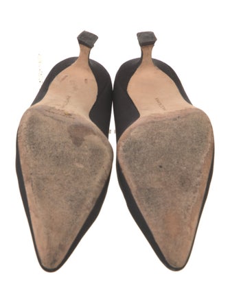 Manolo Blahnik Suede Pumps