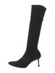 Manolo Blahnik Suede Sock Boots