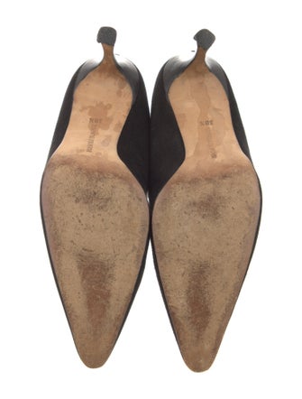 Manolo Blahnik Suede Sock Boots