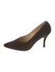 Manolo Blahnik Suede Pumps