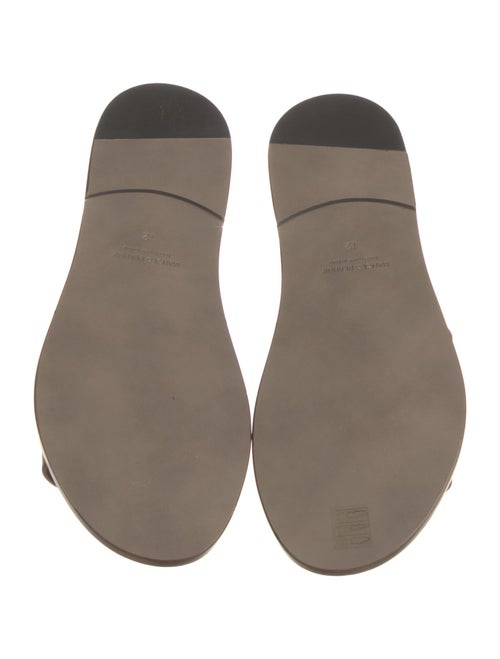 Manolo Blahnik Leather Sandals