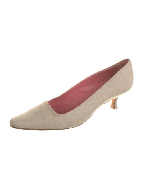 Manolo Blahnik Suede Mules