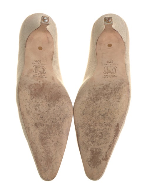 Manolo Blahnik Suede Mules