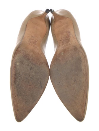 Manolo Blahnik Leather Pumps