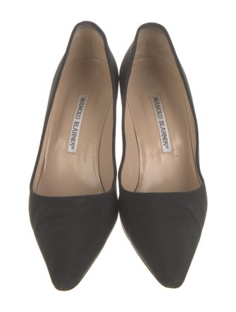 Manolo Blahnik Suede Pumps