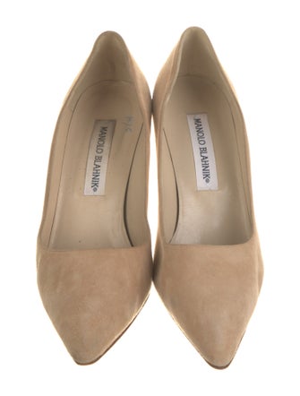 Manolo Blahnik Suede Pumps