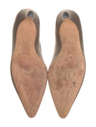 Manolo Blahnik Leather Pumps