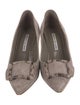 Manolo Blahnik Suede Pumps