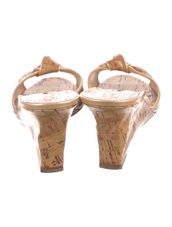 Manolo Blahnik Patent Leather Slides