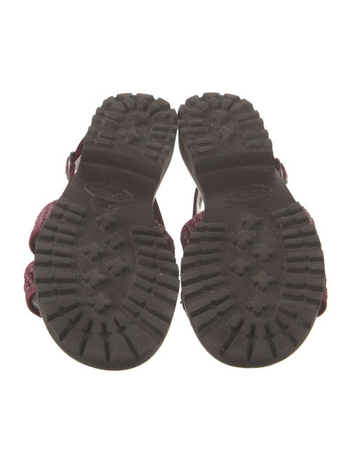 Manolo Blahnik Leather Slingback Sandals